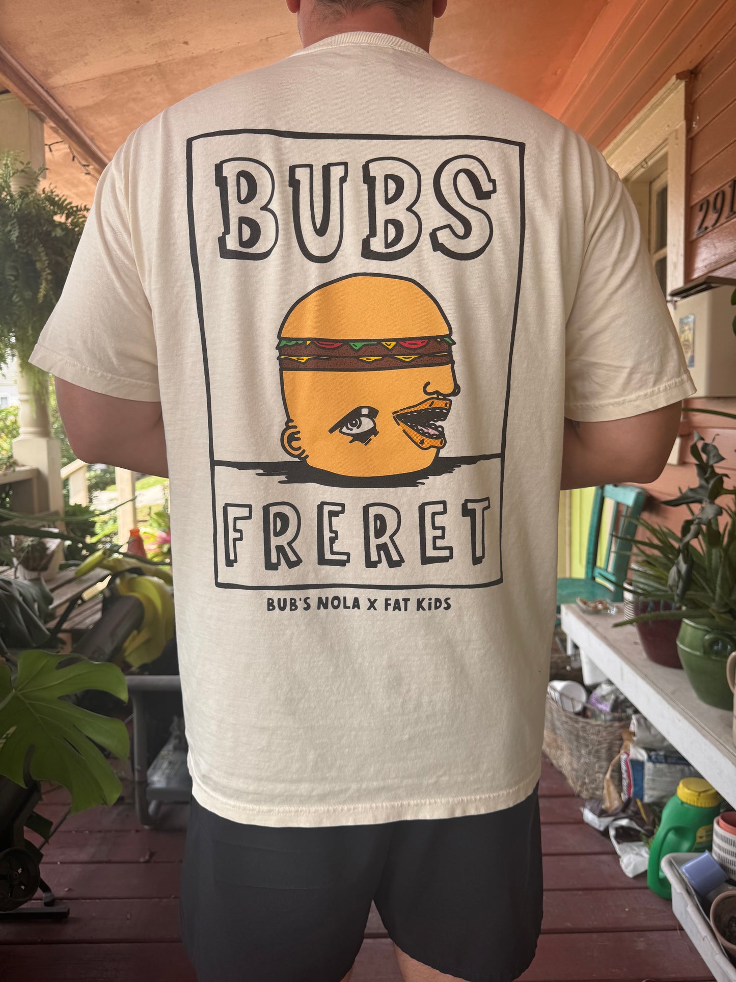 Bubs X Fat Kids collab tee